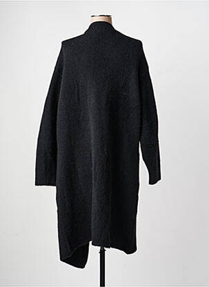Gilet manches longues stretch noir MAT. femme