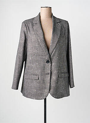 Blazer poches gris SOPHIA femme