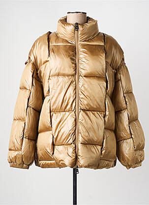 Doudoune poches sans capuche or MODA PIU femme