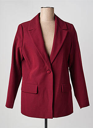 Blazer poches rouge SOPHIA femme