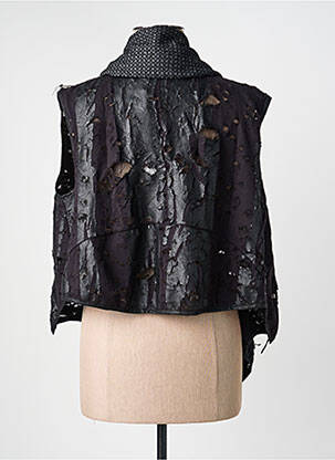 Gilet sans manche sans manche noir CARACLAN femme