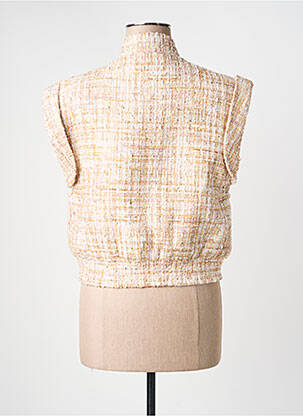 Veste casual col rond beige ESQUALO femme