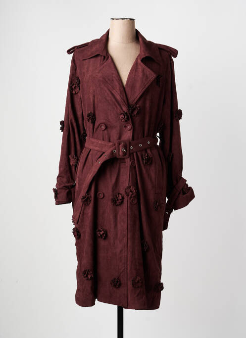 Trench poches sans capuche marron CIVICO 1 femme