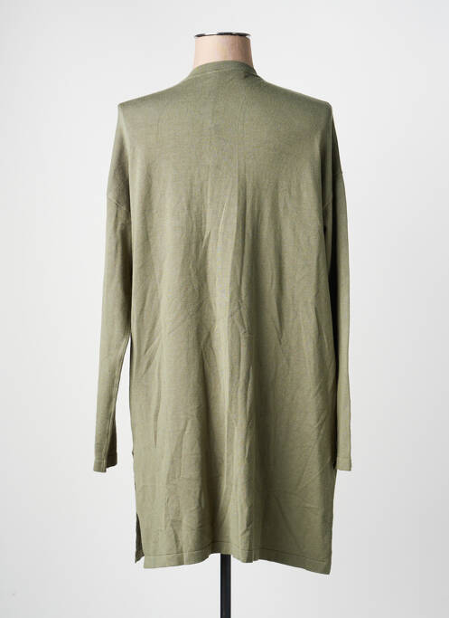 Gilet manches longues stretch vert MASAI femme