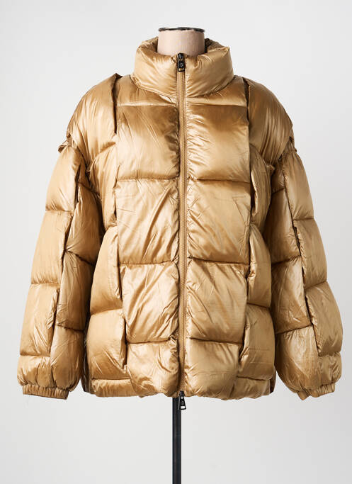 Doudoune poches sans capuche or MODA PIU femme