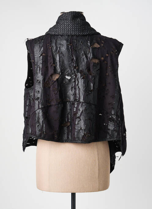 Gilet sans manche sans manche noir CARACLAN femme