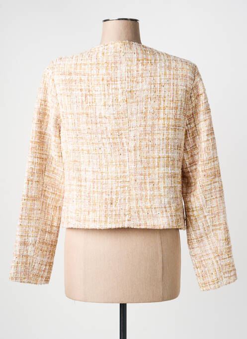 Veste casual col rond beige ESQUALO femme