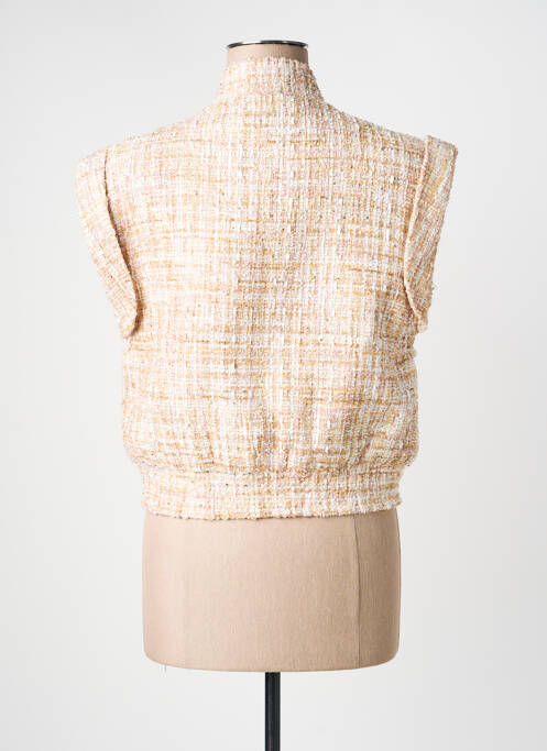 Veste casual col rond beige ESQUALO femme