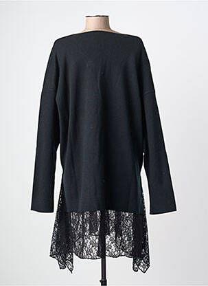 Tunique manches longues col v noir MAT. femme