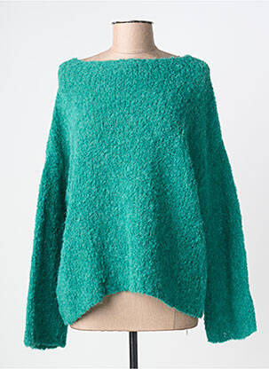 Pull coupe droite manches longues vert MES SOEURS ET MOI femme