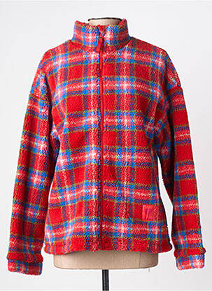 Veste casual coupe droite rouge BLUTSGESCHWISTER femme