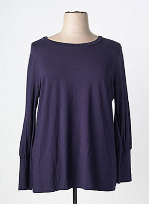 T-shirt manches longues manches longues violet MAT. femme