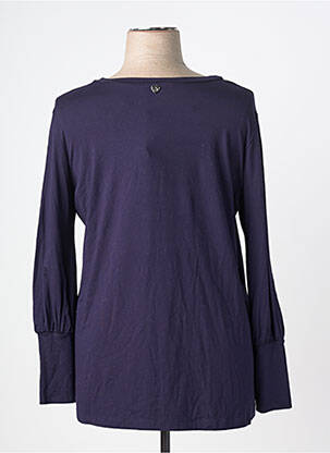 T-shirt manches longues manches longues violet MAT. femme