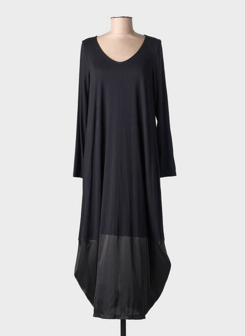 Robe longue manches longues noir AN II VITO femme
