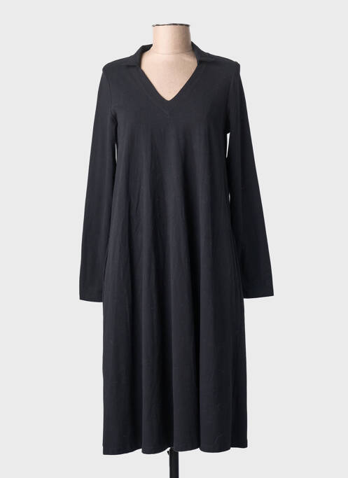 Robe mi-longue manches longues manches longues noir MES SOEURS ET MOI femme