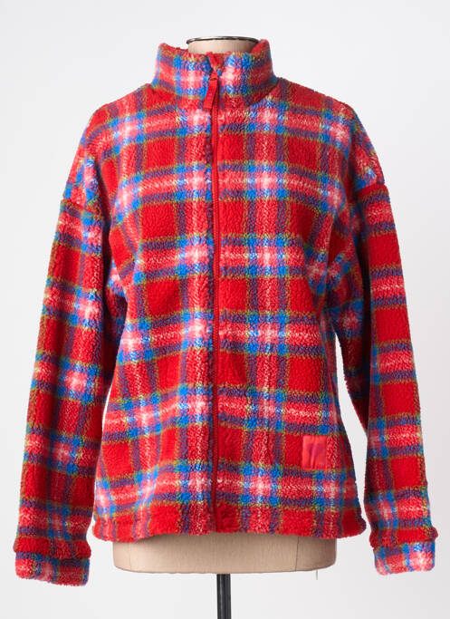 Veste casual coupe droite rouge BLUTGESCHWISTER femme