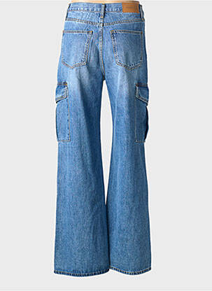 Jean coupe flare stretch taille normale bleu ESQUALO femme