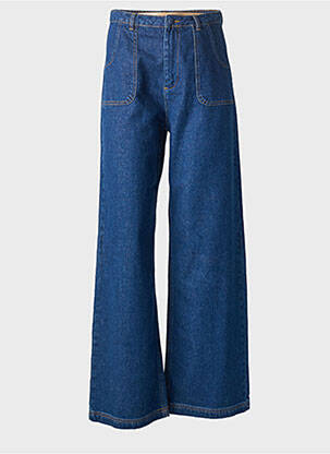 Jean coupe flare stretch taille normale bleu MADEMOISELLE YEYE femme