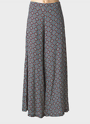 Pantalon large tissage crêpe violet MÊME ROAD femme