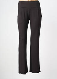 Pantalon flare stretch taille normale noir BLUTSGESCHWISTER femme