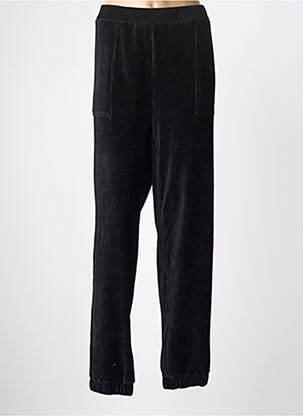 Pantalon droit stretch taille normale noir YEST femme
