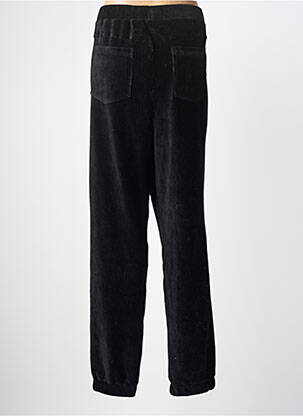 Pantalon droit stretch taille normale noir YEST femme