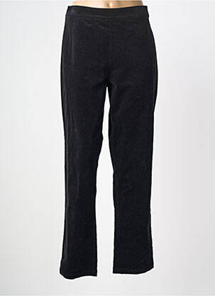 Pantalon droit stretch taille normale noir ZILCH femme