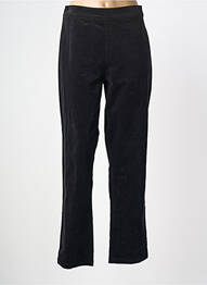 Pantalon droit stretch taille normale noir ZILCH femme