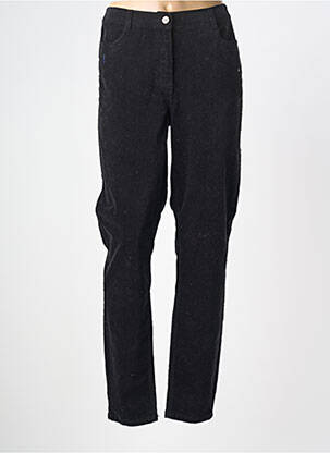 Pantalon slim taille élastique taille normale noir MASAI femme