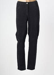 Pantalon slim taille élastique taille normale noir MASAI femme