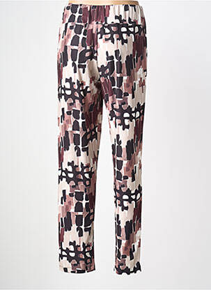 Pantalon slim taille élastique taille normale marron AN II VITO femme