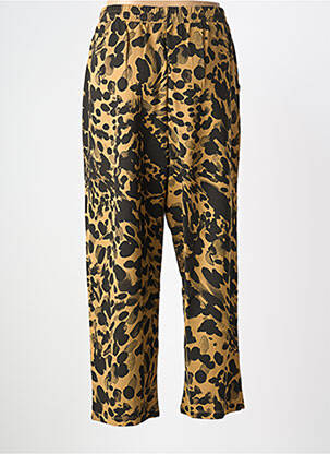 Pantalon 7/8 taille haute taille haute beige MASAI femme