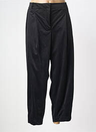 Pantalon 7/8 taille haute taille haute noir MAT. femme