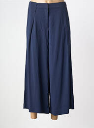 Pantalon 7/8 taille haute taille haute bleu NICE THINGS femme