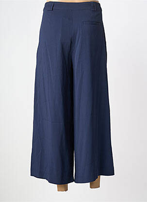 Pantalon 7/8 taille haute taille haute bleu NICE THINGS femme