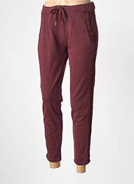 Jogging slim taille normale rouge NAIIF femme