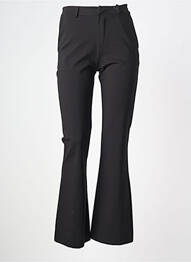 Pantalon flare stretch taille normale noir LUMINA femme