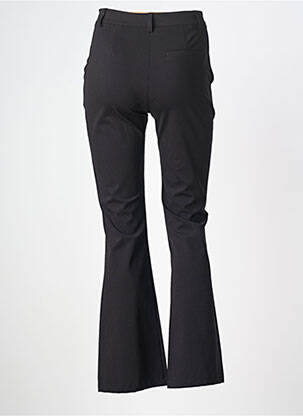 Pantalon flare stretch taille normale noir LUMINA femme