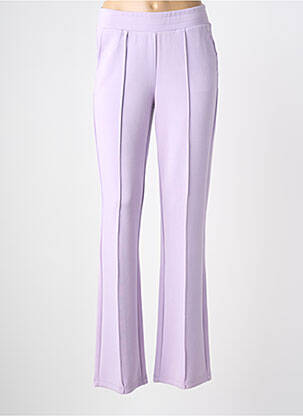 Pantalon flare stretch taille normale violet ESQUALO femme