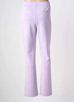 Pantalon flare stretch taille normale violet ESQUALO femme