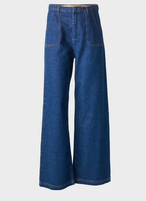 Jean coupe flare stretch taille normale bleu MADEMOISELLE YEYE femme