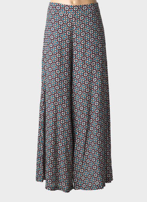 Pantalon large tissage crêpe violet MÊME ROAD femme