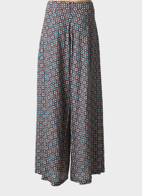 Pantalon large tissage crêpe violet MÊME ROAD femme