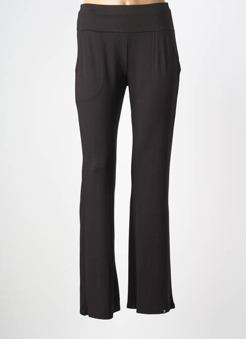 Pantalon flare stretch taille normale noir BLUTSGESCHWISTER femme