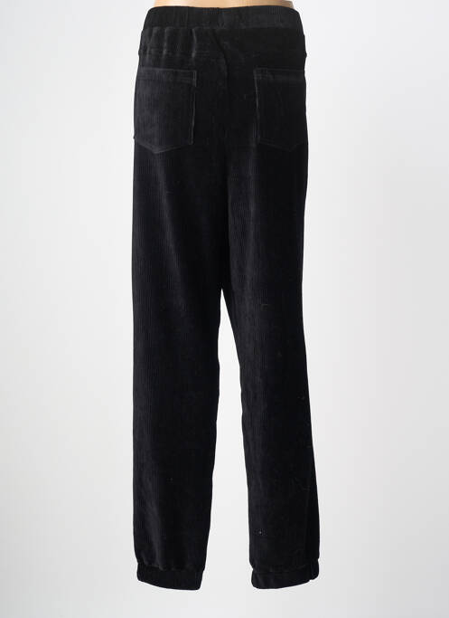 Pantalon droit stretch taille normale noir YEST femme