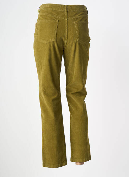 Pantalon 7/8 stretch taille normale vert NICE THINGS femme