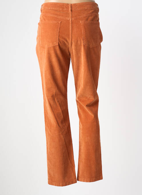 Pantalon 7/8 stretch taille normale orange NICE THINGS femme