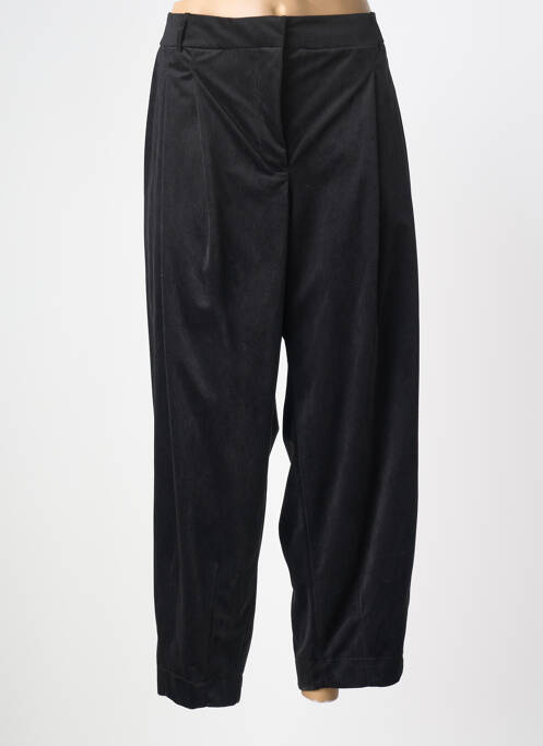 Pantalon 7/8 taille haute taille haute noir MAT. femme