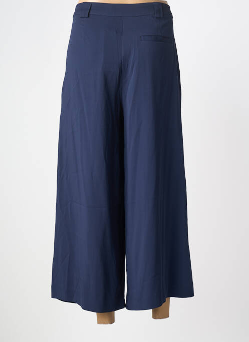 Pantalon 7/8 taille haute taille haute bleu NICE THINGS femme