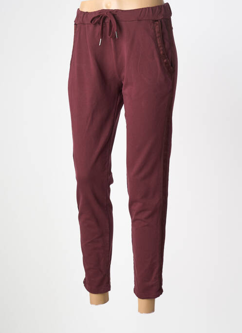 Jogging slim taille normale rouge NAIIF femme